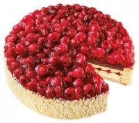 Raspbery cream cake