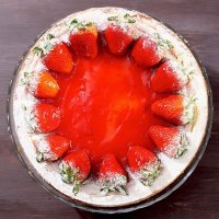 Jahodový Cheesecake