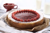 Malinový Cheesecake